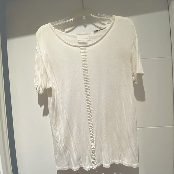 Sandro Paris Cutout TShirt - Picture 1 of 2